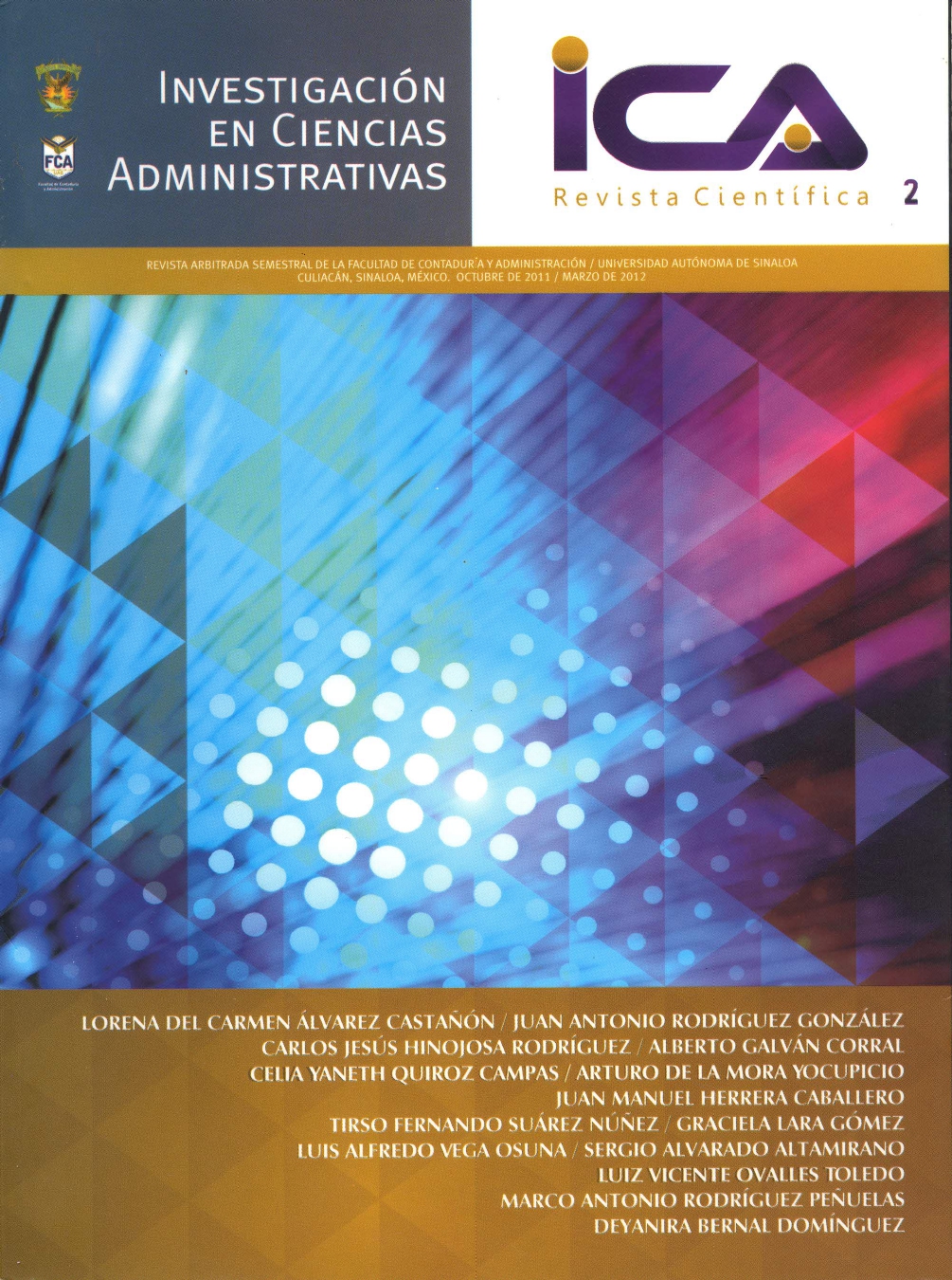 Portada: Investigación en Ciencias Administrativas