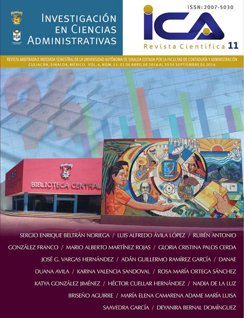 Portada: Investigación en Ciencias Administrativas