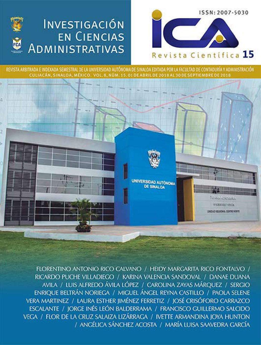 Portada: Investigación en Ciencias Administrativas