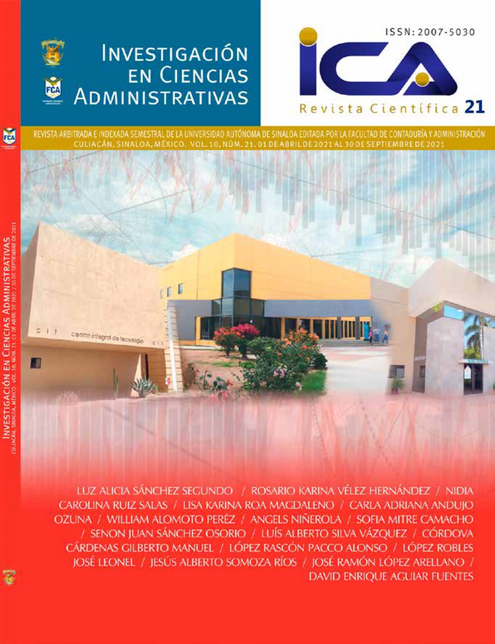Portada: Investigación en Ciencias Administrativas