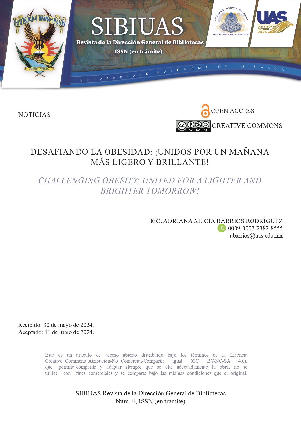 DESAFIANDO LA OBESIDAD: ¡UNIDOS POR UN MAÑANA MÁS LIGERO Y BRILLANTE!