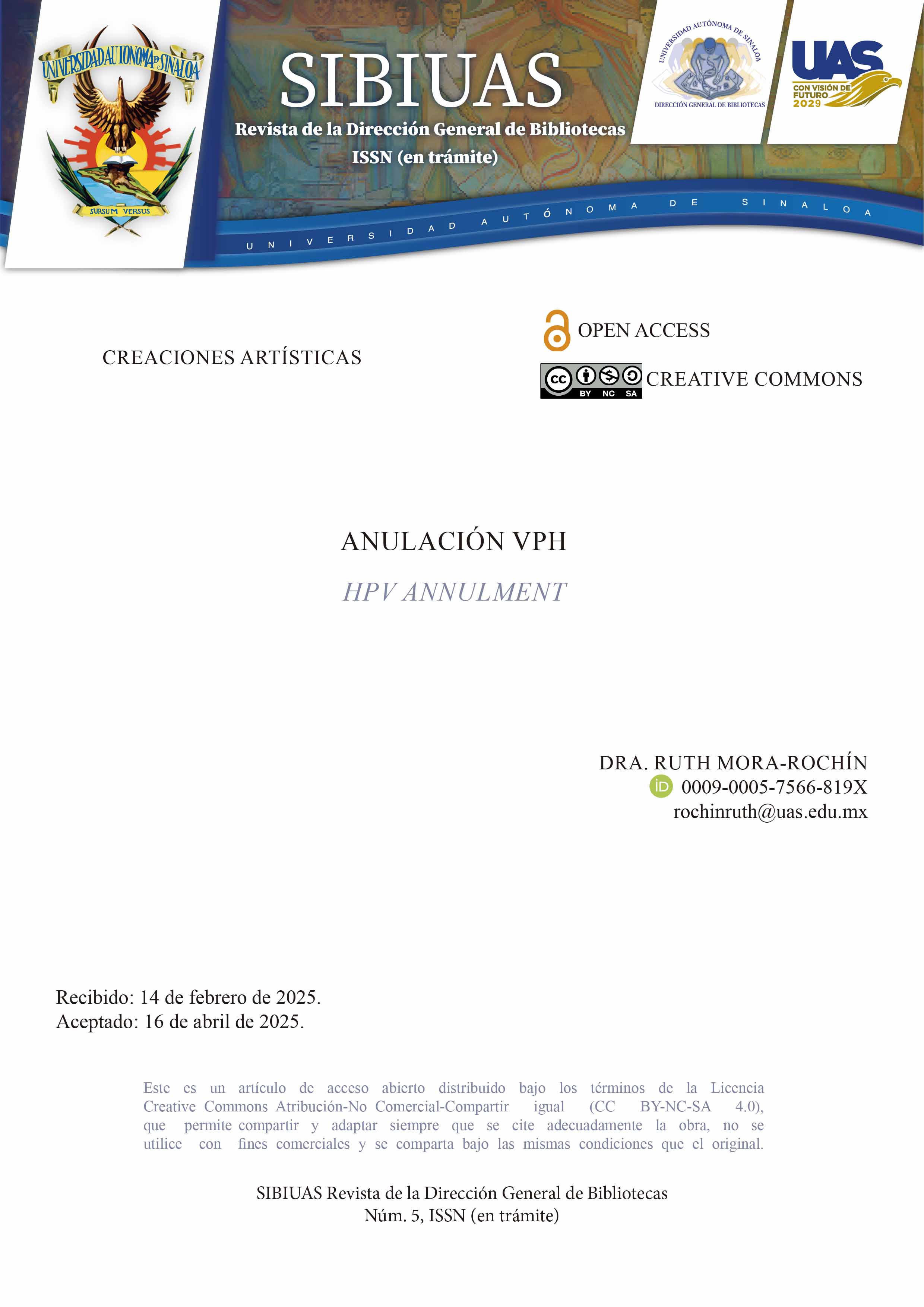 Portada Anulación VPH