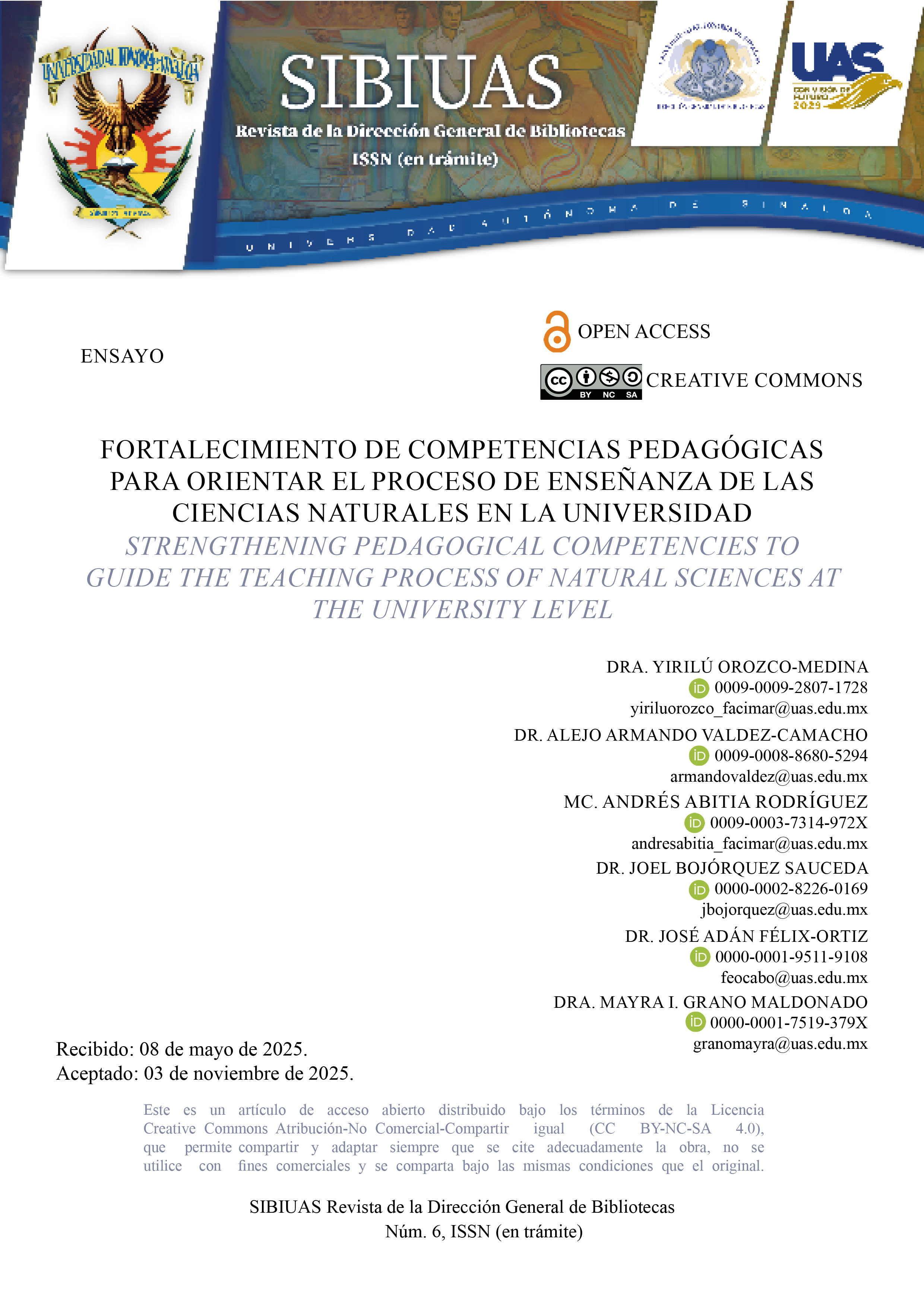 Portada Fortalecimiento de competencias pedagógicas