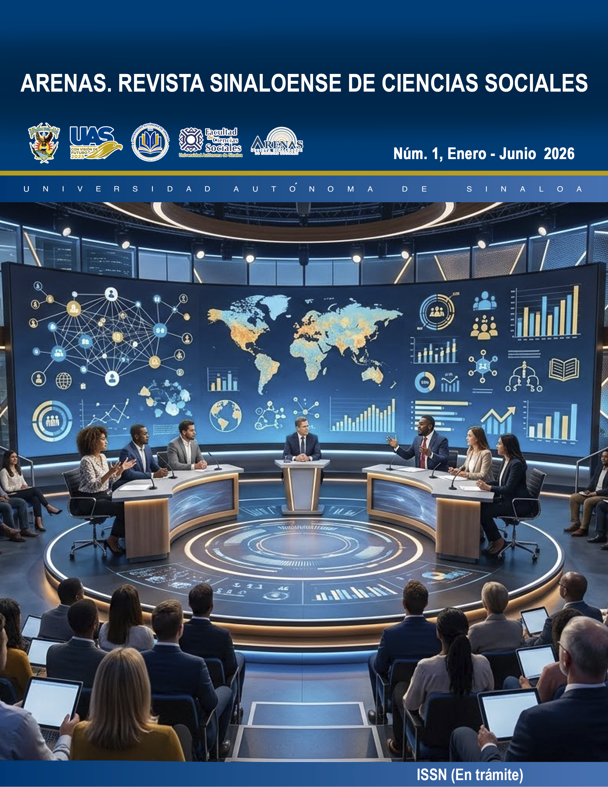 Portada ARENAS. REVISTA SINALOENSE DE CIENCIAS SOCIALES