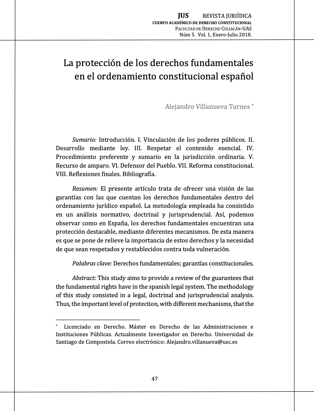 La protección de los derechos fundamentales en el ordenamiento constitucional español.png