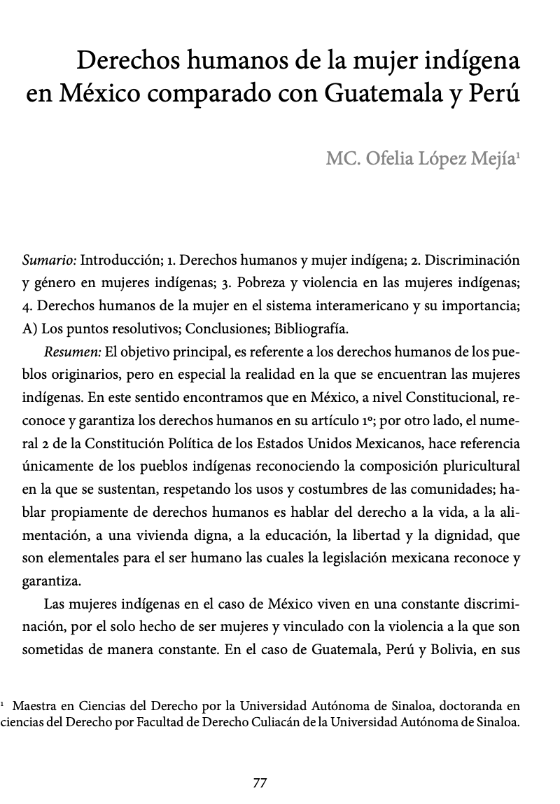 Portada JUS Revista Jurídica Cuerpo Académico de Derecho Constitucional Facultad de Derecho Culiacán