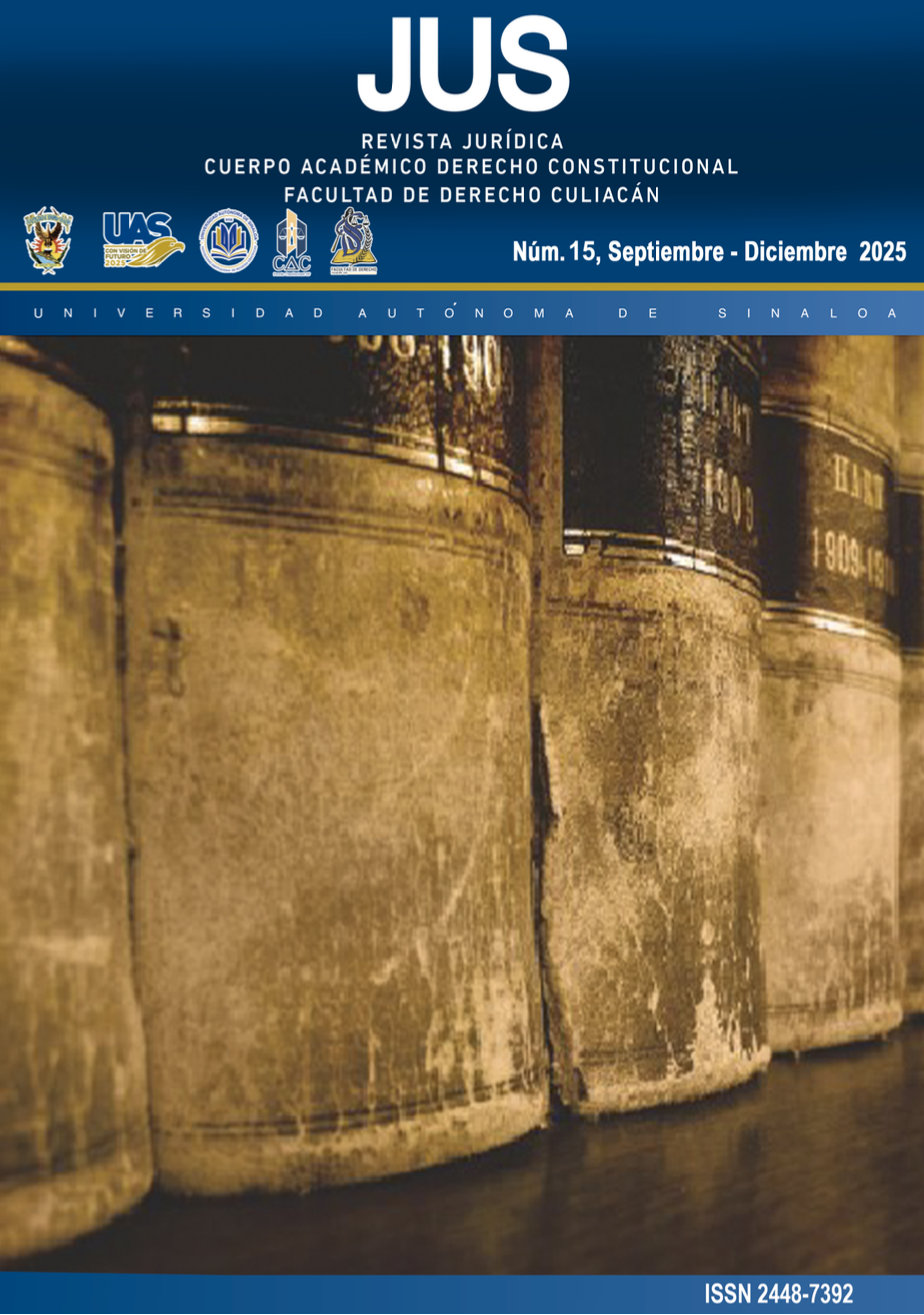 					Ver Núm. 15 (2025): JUS Revista Jurídica
				