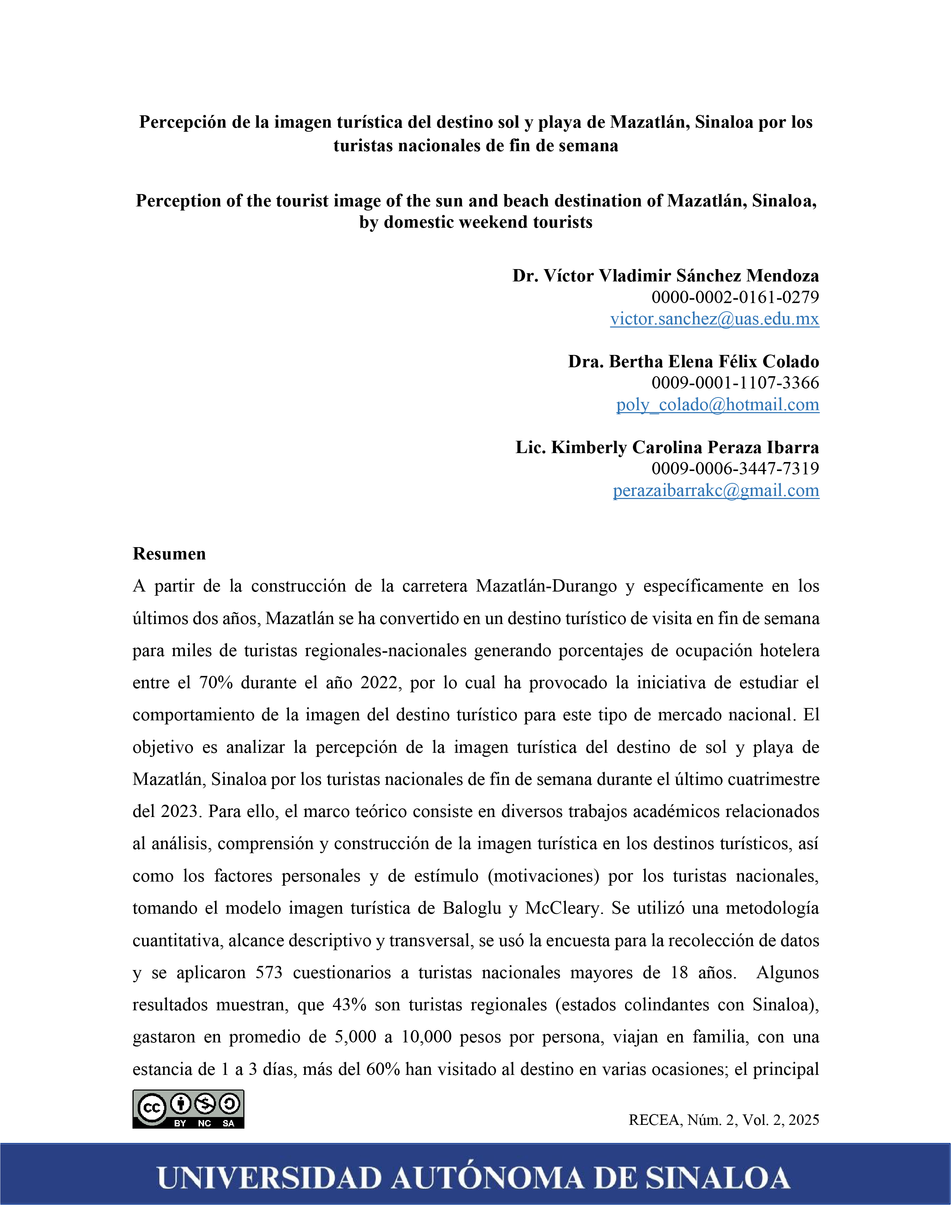 Percepción de la imagen