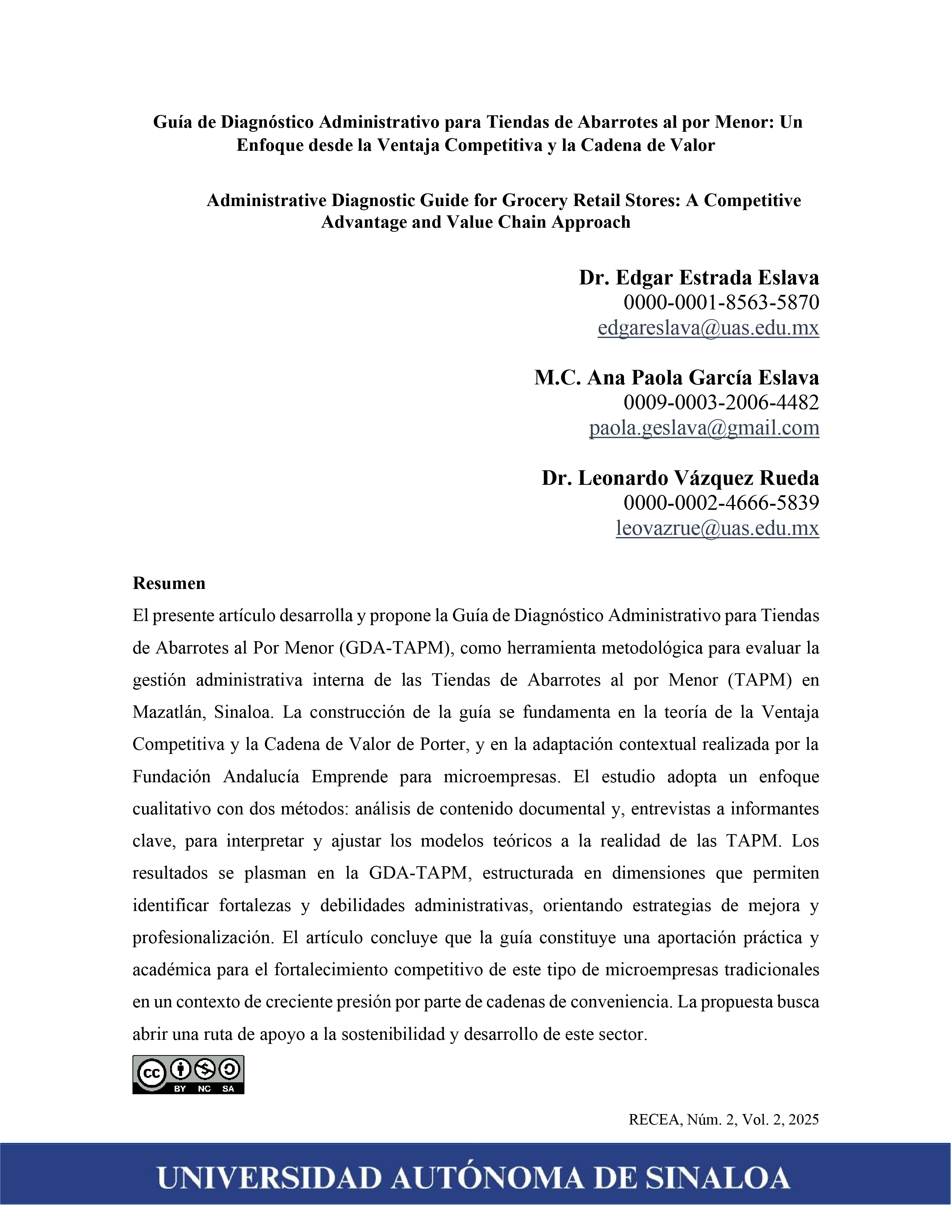 Guía de diagnostico  