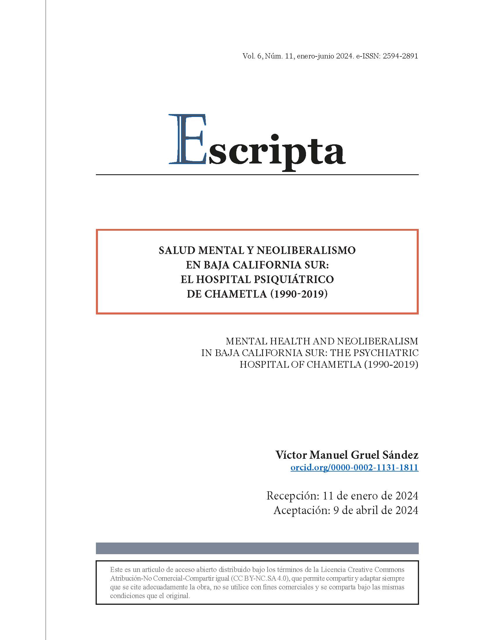 Escripta Vol. 6, núm. 11