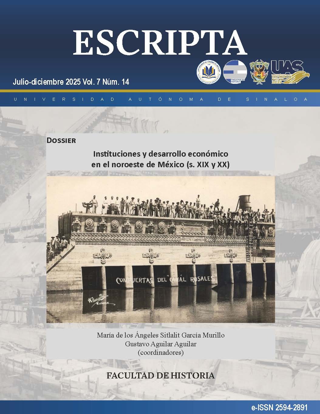 					Ver Vol. 7 Núm. 14 (2025): Escripta Revista de Historia
				