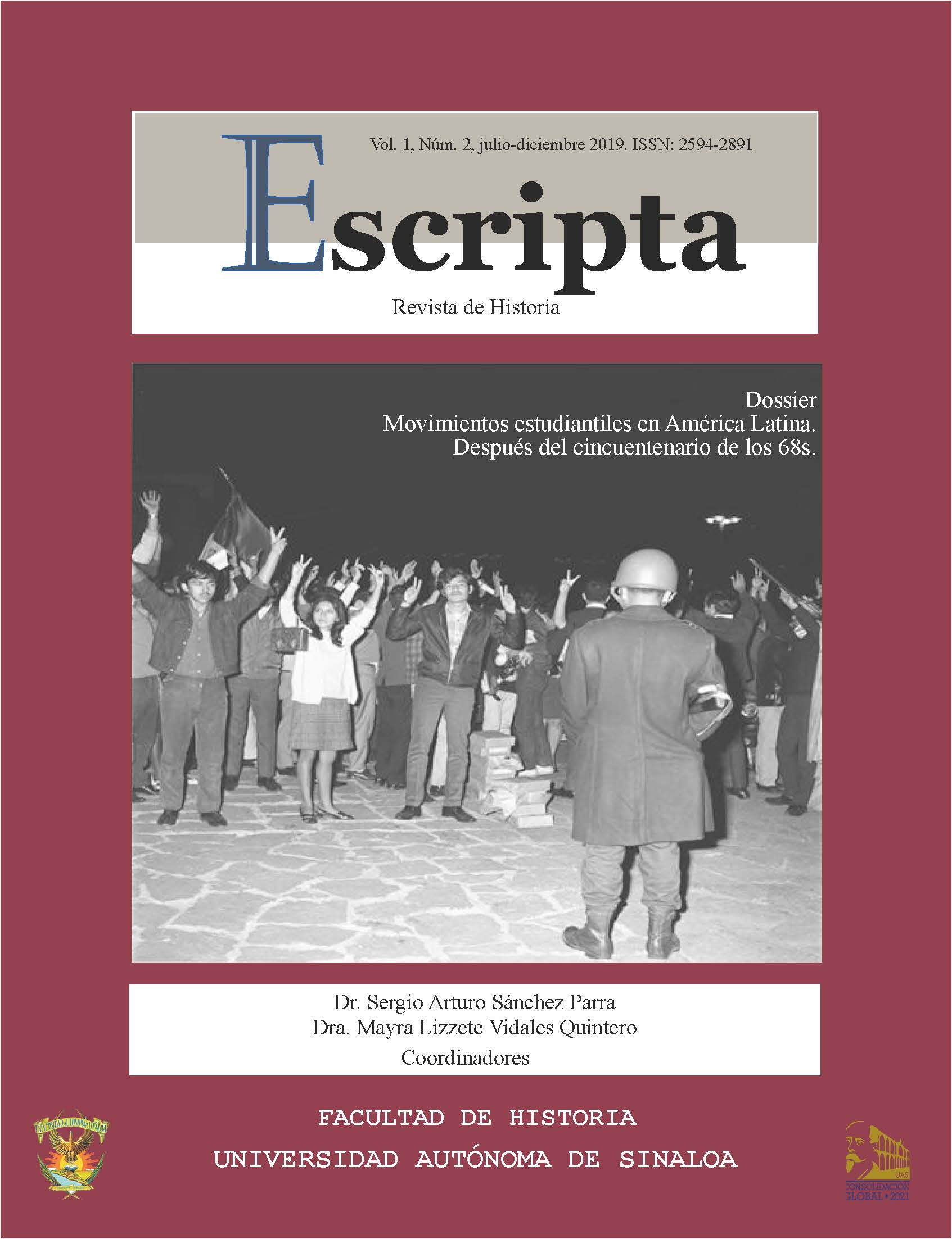 Dossier: Movimientos estudiantiles en América Latina. Después del cincuentenario de los 68s.