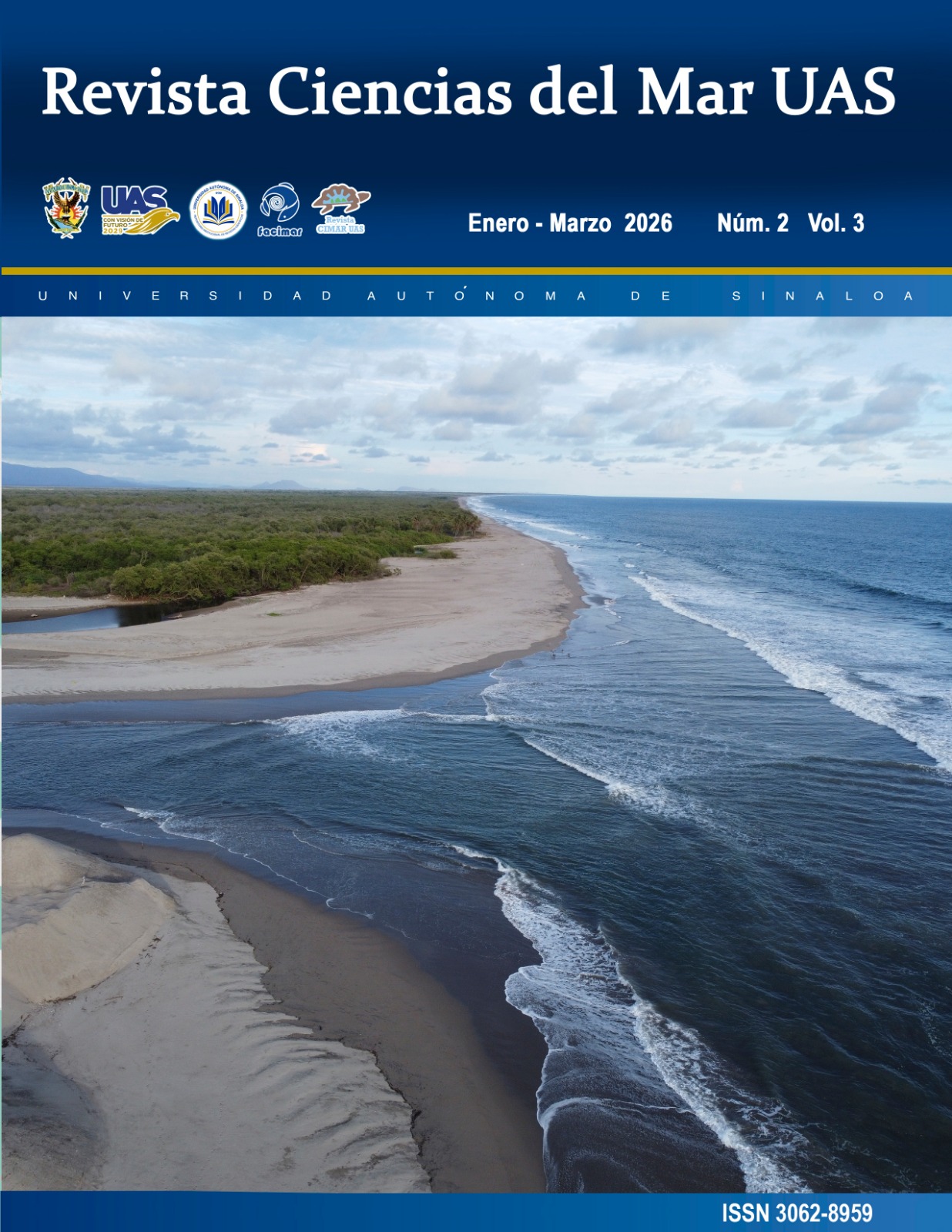 					Ver Vol. 3 Núm. 2 (2026): Revista Ciencias del Mar UAS
				