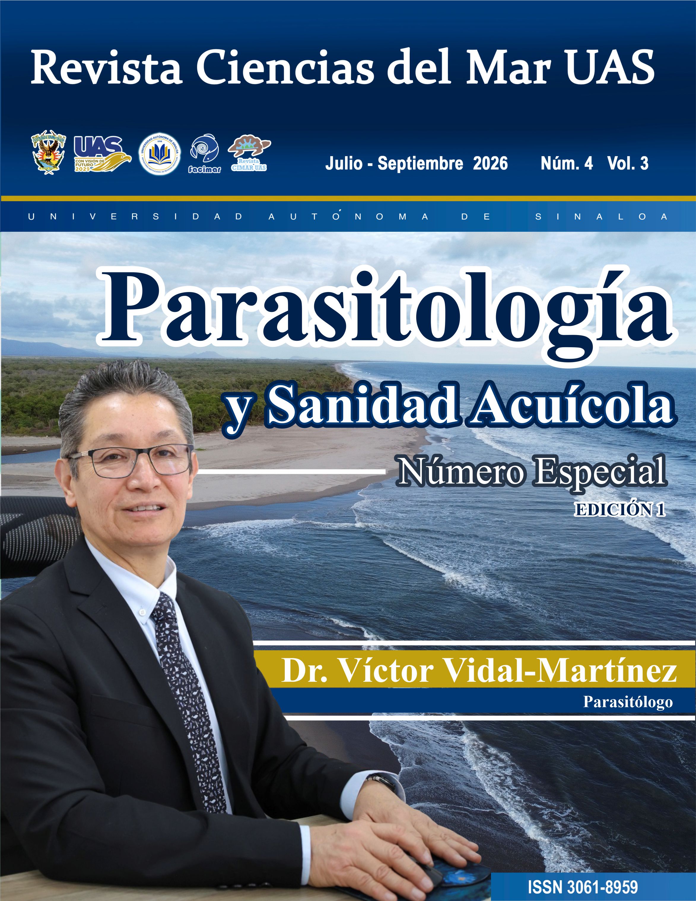 					Ver Vol. 3 Núm. 4 (2026): Número Especial: Parasitología Acuática (Parte 1)
				