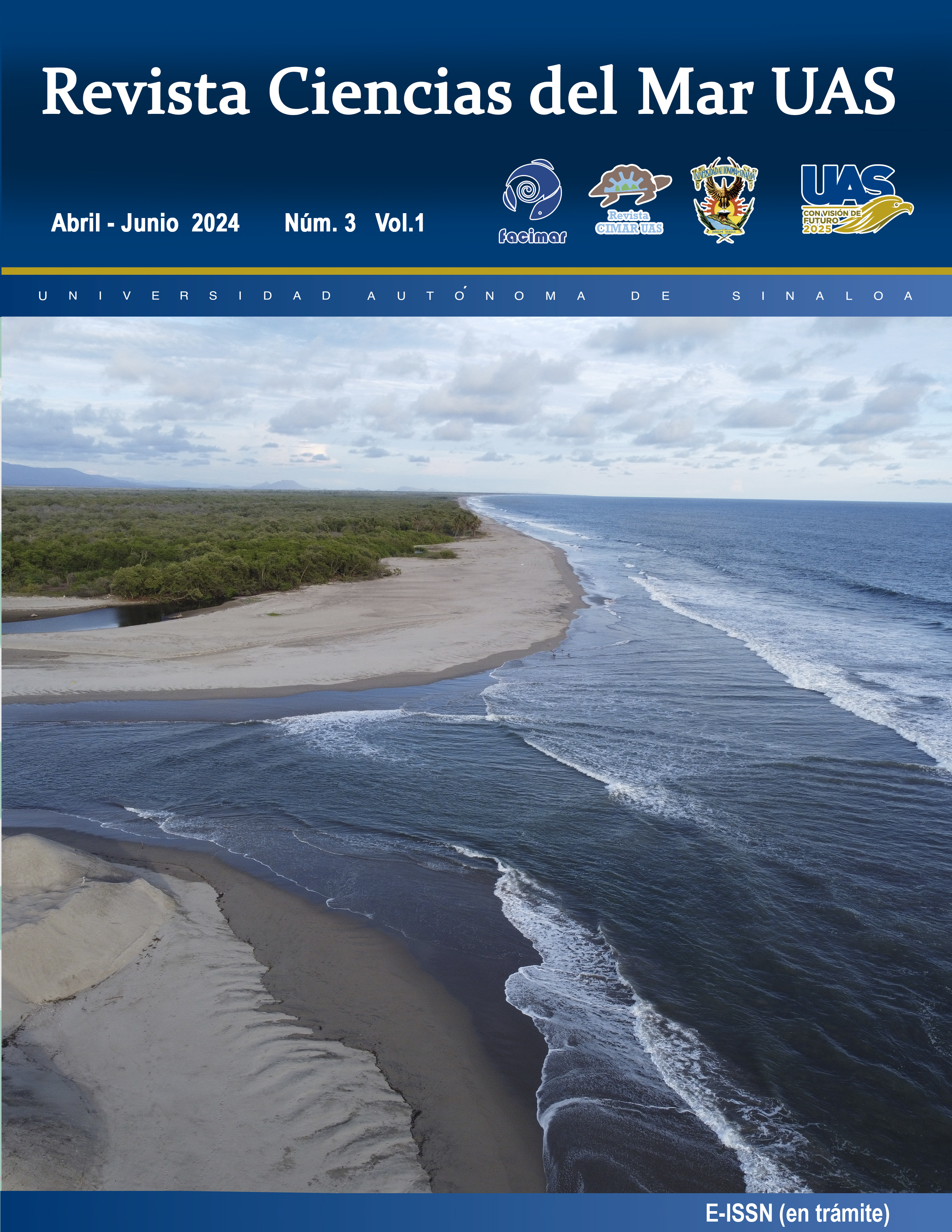 					Ver Vol. 1 Núm. 3 (2024): Revista Ciencias del Mar UAS
				